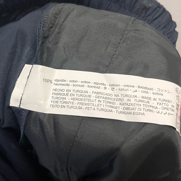 ZARA Women’s Cotton Wide Leg Pant Sz S Drawstring, Raw Hem - Picture 5 of 5